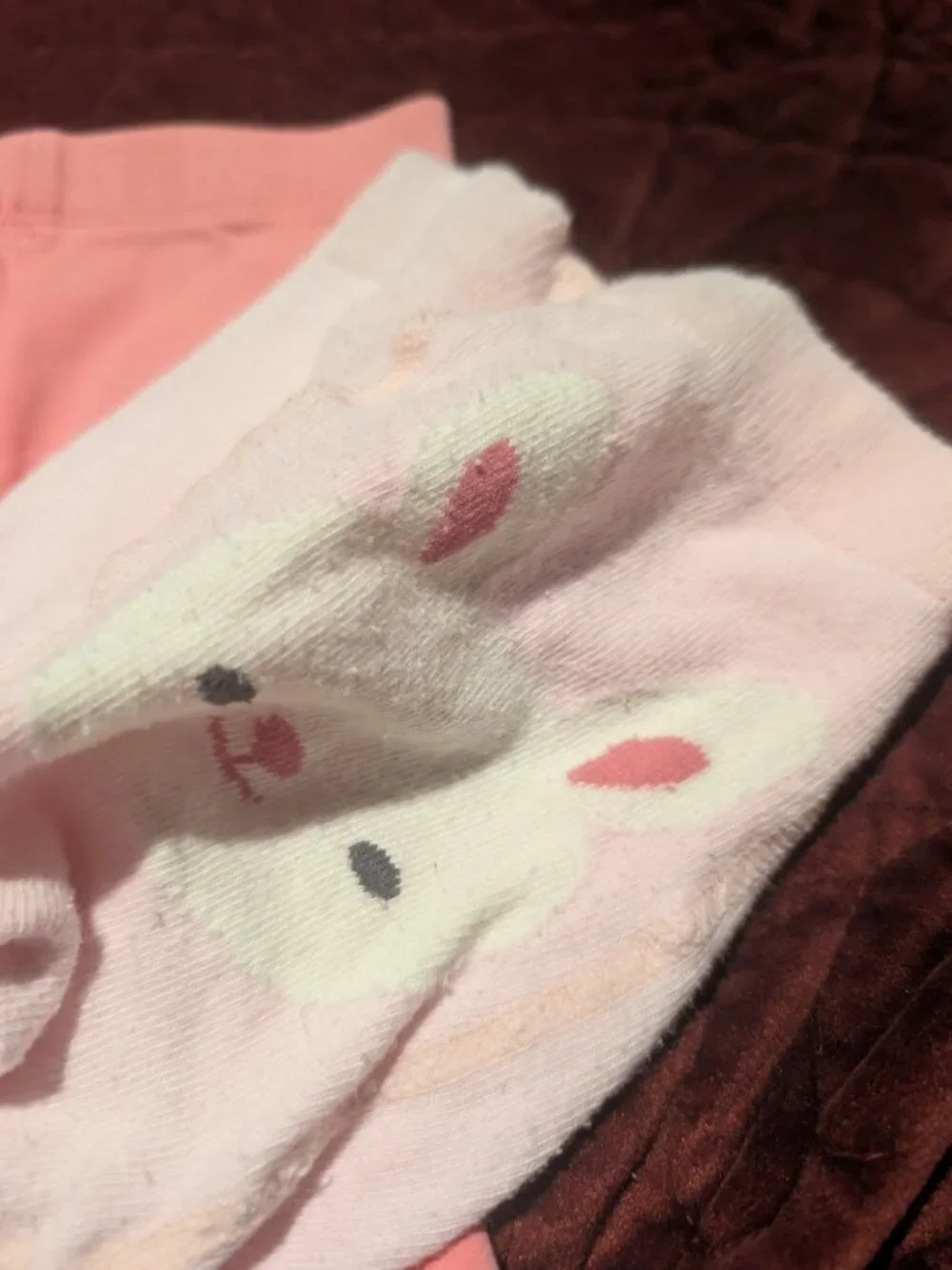 Baby Pants, Tights, Bib Bundle - Adorable Bunny Design